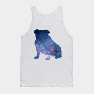 Bulldog Out of this World - Space Theme Dog Tank Top